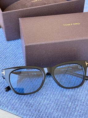 Tom Ford TF1362 Black Eyeglasses Frame 53-16-145 Made in Italy
